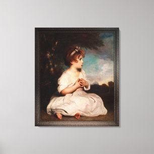 The Age of Innocence by Joshua Reynolds Canvas Print