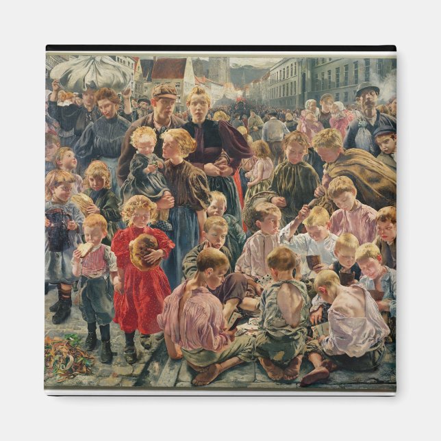 The Ages of the Worker Magnet (Front)