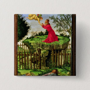 The Agony in the Garden, c.1500 15 Cm Square Badge