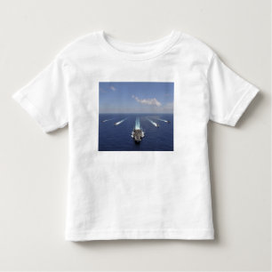 The aircraft carrier USS Abraham Lincoln Toddler T-Shirt