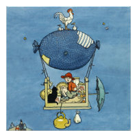 “The Airship” by W Heath Robinson