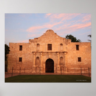 The Alamo Mission in modern day San Antonio, 2 Poster
