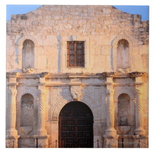 The Alamo Mission in modern day San Antonio, Tile