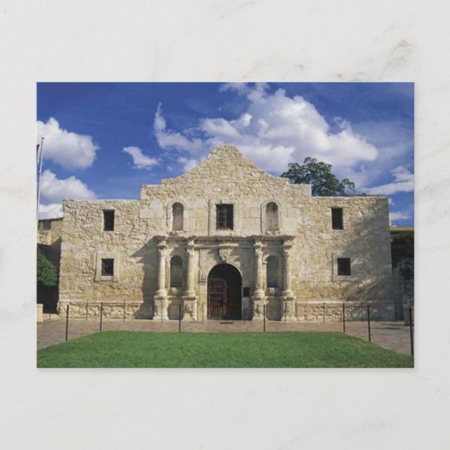 The Alamo Postcard (Front)