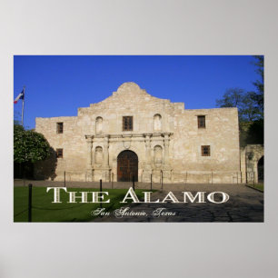 The Alamo, San Antonio Texas Poster