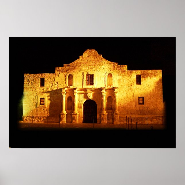 The Alamo, San Antonio, Texas Poster (Front)