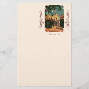 The Alamo Vintage Texas Stationery