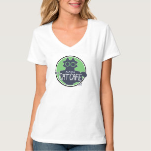The Alaska Cat Cafe Classic Logo Design T-Shirt