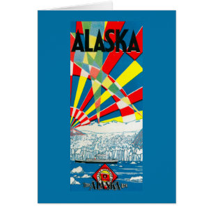 The Alaska Line Steamship Poster