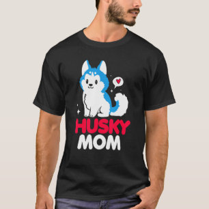 The Alaskan Husky Mum T-Shirt