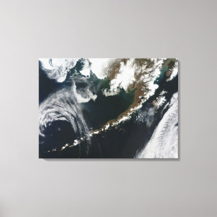 The Alaskan Peninsula and Aleutian Islands Canvas Print