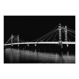 The Albert Bridge London Photo Print