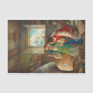The Alchemist by Newell Convers Wyeth Tissue Paper