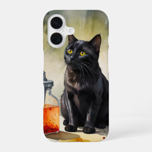 The Alchemist’s Cat iPhone 16 Case