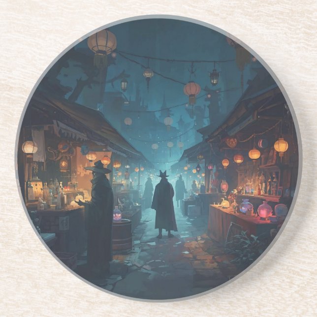 The Alchemist’s Lanterns Coaster (Front)