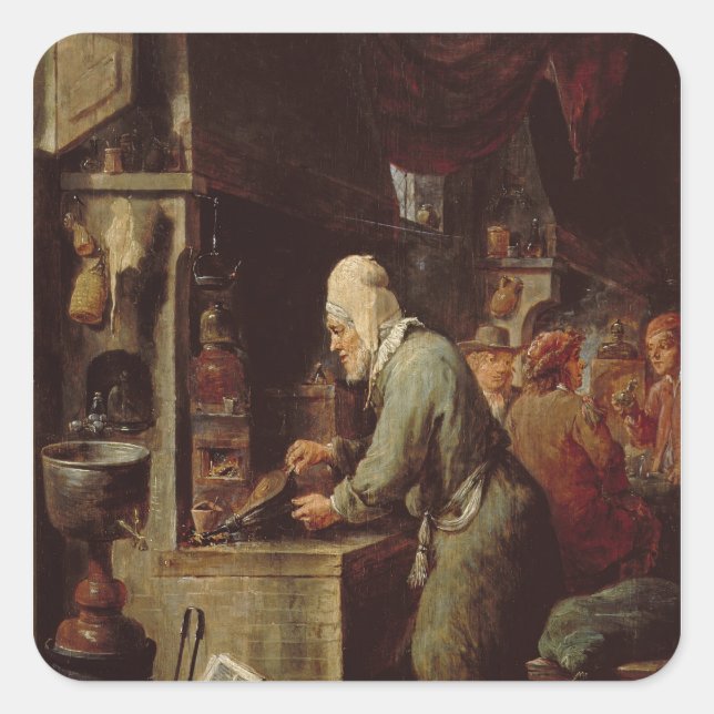 The Alchemist Square Sticker (Front)