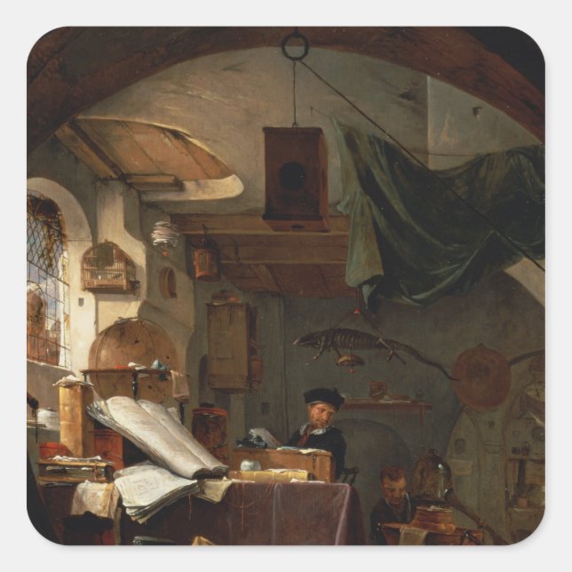 The Alchemist Square Sticker (Front)