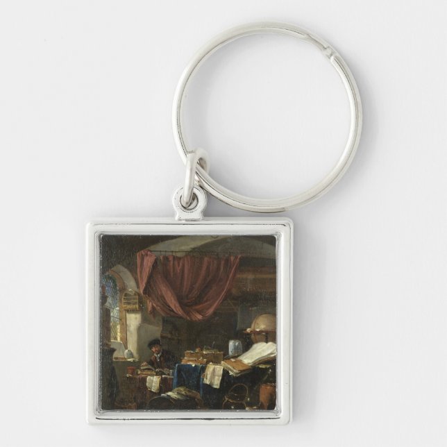 The Alchemist's Laboratory Key Ring (Front)