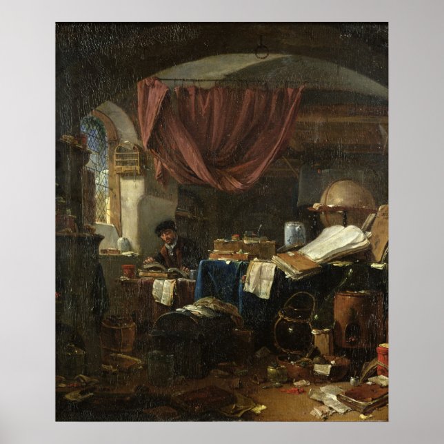 The Alchemist's Laboratory Poster (Front)