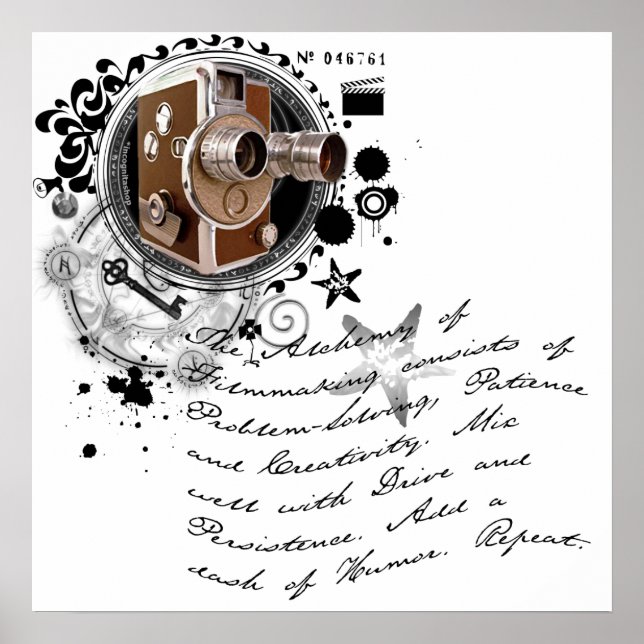 The Alchemy of Filmmaking Poster (Front)