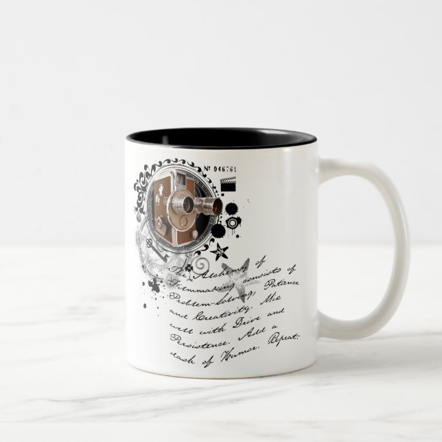 The Alchemy of Filmmaking Two-Tone Coffee Mug (Right)