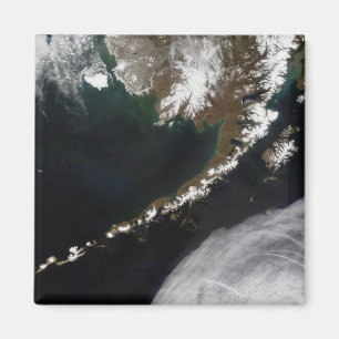 The Aleutian Islands and the Alaskan peninsula Magnet