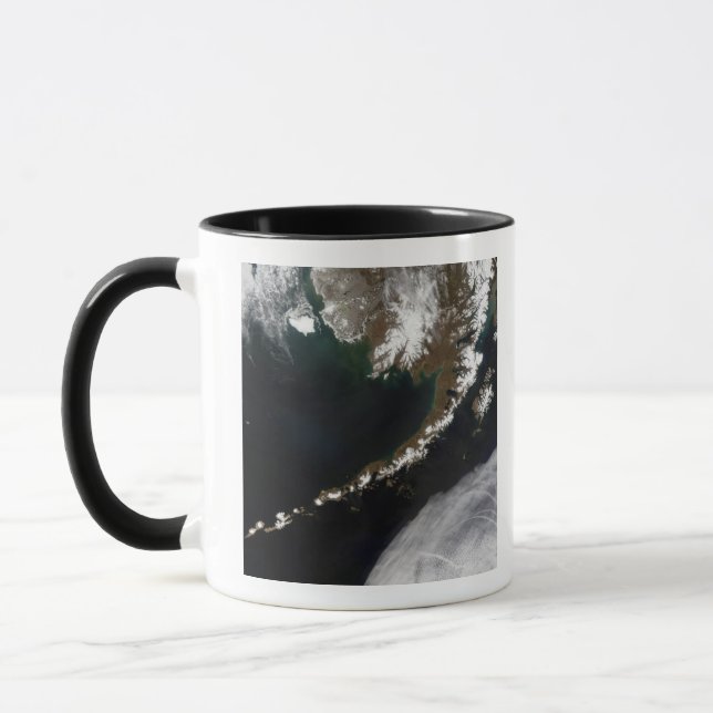 The Aleutian Islands and the Alaskan peninsula Mug (Left)