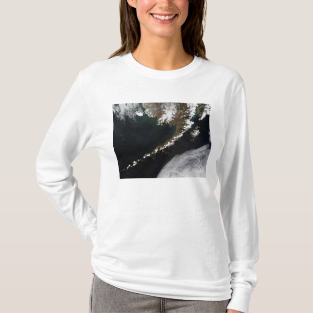 The Aleutian Islands and the Alaskan peninsula T-Shirt (Front)
