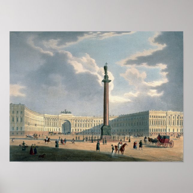 The Alexander Column and the Army Headquarters Poster (Front)