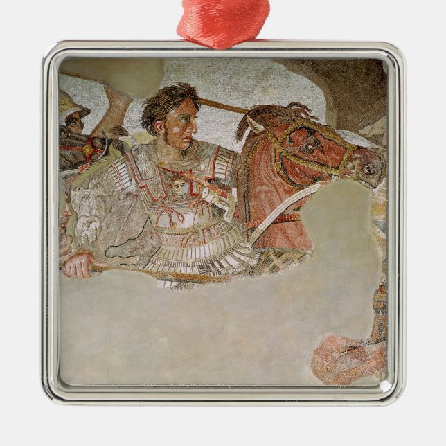 The Alexander Mosaic Metal Tree Decoration (Front)