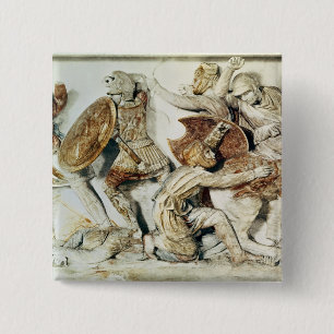 The Alexander Sarcophagus 15 Cm Square Badge