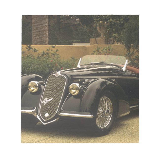 The Alfa Romeo 8C 2900B is a very rare and very Notepad (Front)