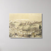 The Alhambra from the Albay, from 'Sketches and Dr