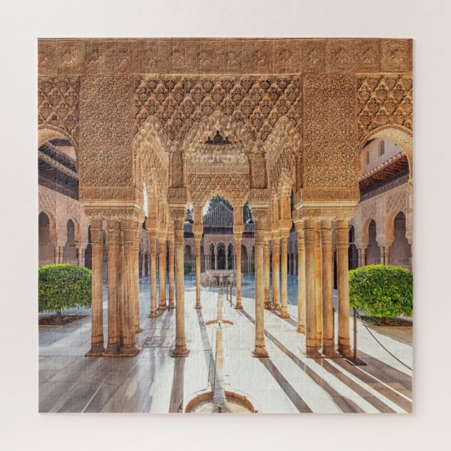 The Alhambra in Granada Jigsaw Puzzle (Vertical)