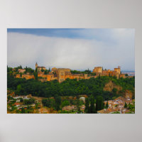 The Alhambra in Granada, Spain