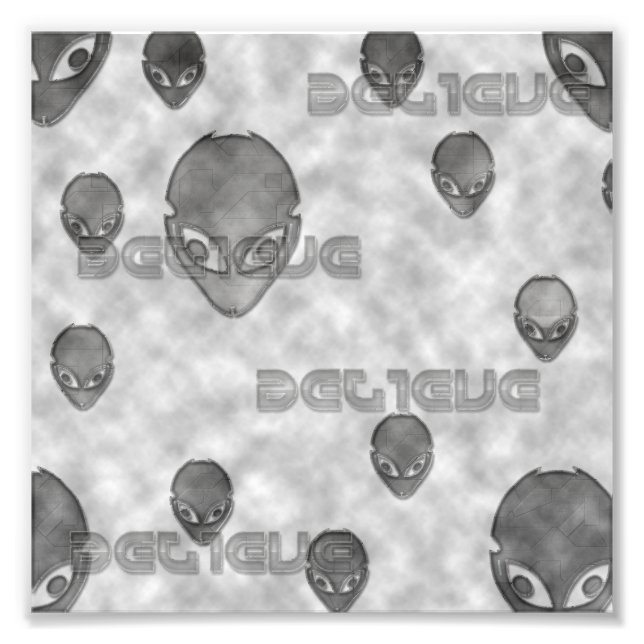 The alien Watchers Photo Print (Front)