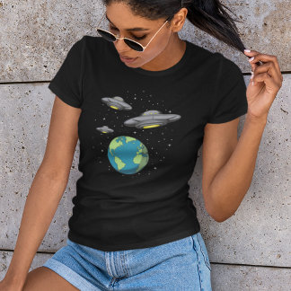 The Aliens Are Coming UFO Invasion T-Shirt