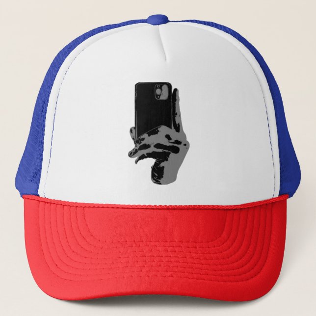The all seeing eye trucker hat (Front)