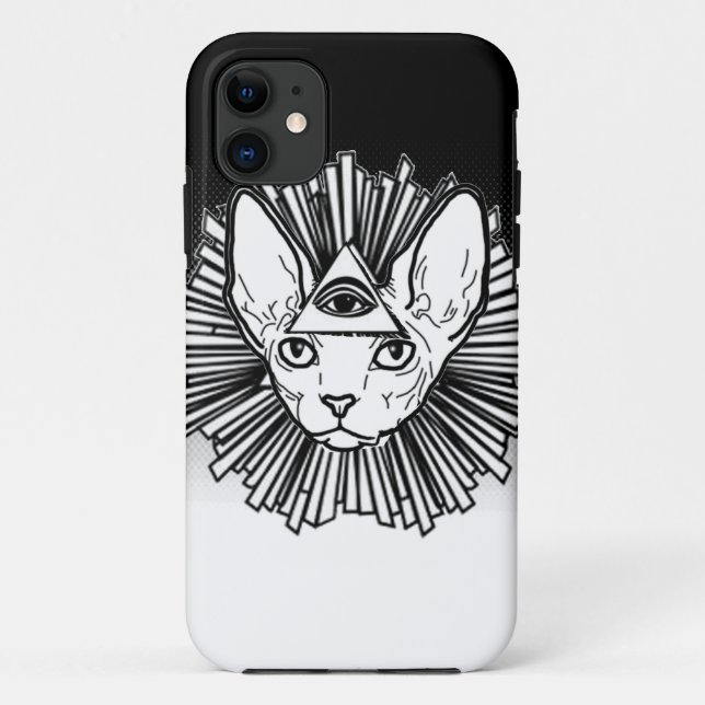The All Seeing Sphinx Case-Mate iPhone Case (Back)