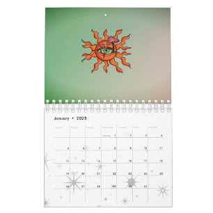 The All Sun-Seeing Mushroom Rays Calendar