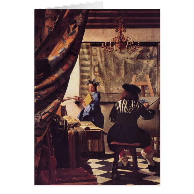The Allegory of Painting by Johannes Vermeer (Front)