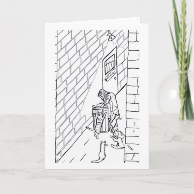 The Alleyway  Card (Front)