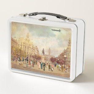 The Allies, Porto. 1,935 Metal Lunch Box
