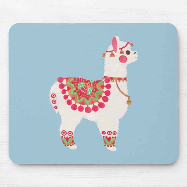 The Alpaca Mouse Pad (Front)
