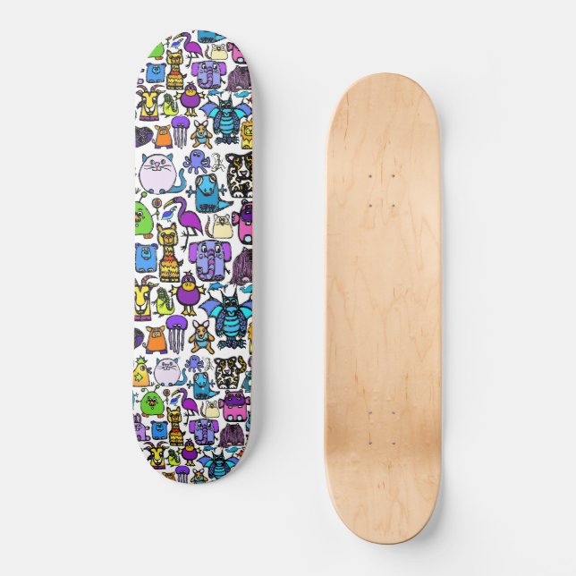 "the alphabet book" - Skateboard (Front)