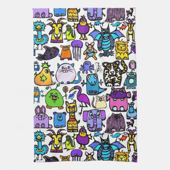"the alphabet book" towel (Vertical)