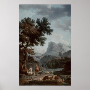 The Alpine Shepherdess Poster