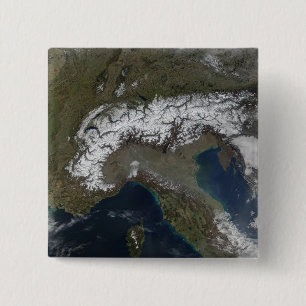 The Alps 3 15 Cm Square Badge