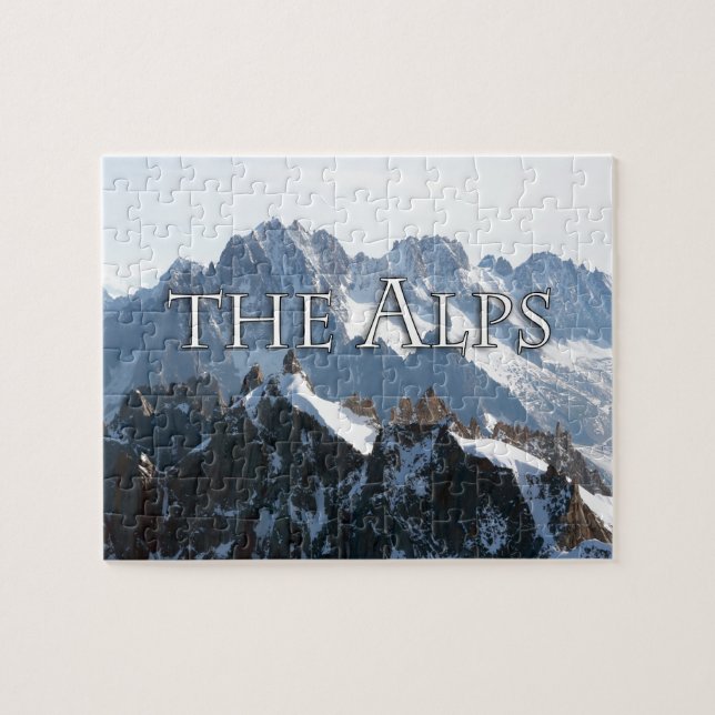 The Alps - Magnificent! Jigsaw Puzzle (Horizontal)
