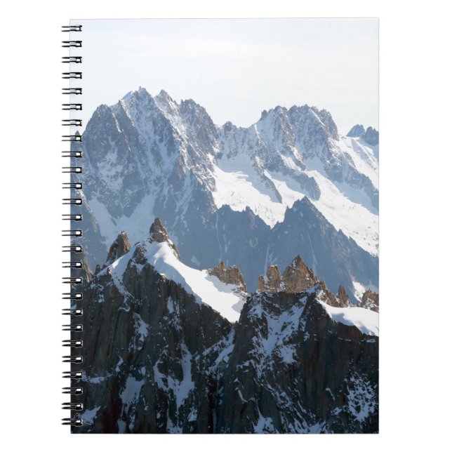 The Alps - magnificent! Spiral Notebook (Front)